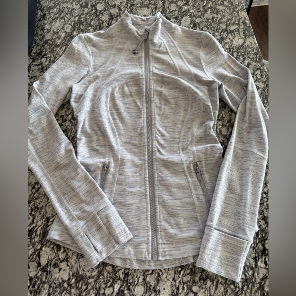 Lululemon athletica Light Gray Utility Jacket